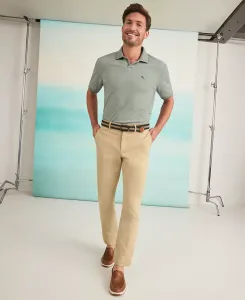 Мужские классические брюки чино прямого кроя Stretch Boracay Island Tommy Bahama, загар/бежевый