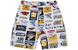 Повседневные шорты мужские белые Dickies, белый