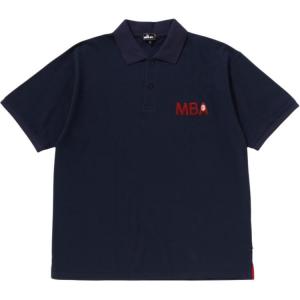 Базовый поло Bape A BATHING APE, темно-синий