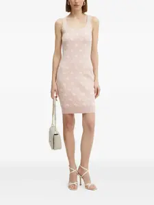 Мини-платье без рукавов с логотипом GUESS USA, розовый