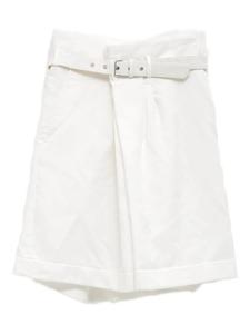 Шорты с поясом Comme Des Garçons, белый