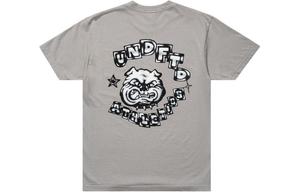 Футболка унисекс UNDEFEATED, серый
