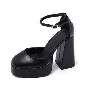 Туфли на высоком каблуке для женщин Take the Qin, Black