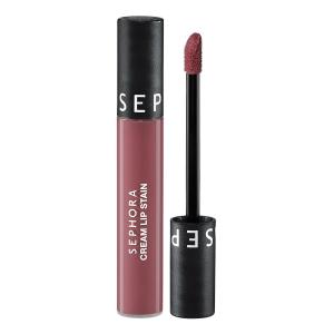 Жидкая матовая помада Cream Lip Stain - Samtiger kussechter Lippenstift Sephora Collection, 85 Rosewood (5 ml)
