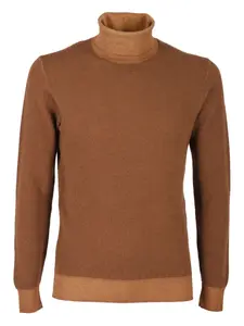 Свитер с высоким воротником Circolo 1901, коричневый