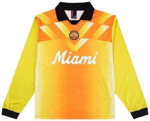 Eric Emanuel Вратарская майка Эрика Эмануэля из команды «Майами» (EE Miami) желто-оранжевого цвета