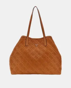 Большая сумка через плечо 2 в 1 с магнитной застежкой Guess, оранжевый