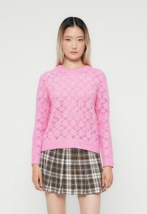 Джемпер JDY JDYAMANDA LIFE O-NECK PULLOVER, Pink Cosmos/Pink