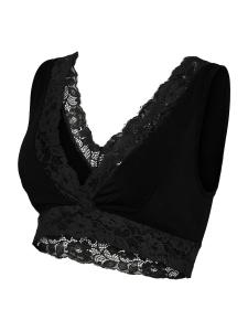Бюстгальтер для кормления Bralette MAMALICIOUS MLALBERTA, черный