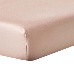 Простыня Homescapes бежевый, 90/190 см