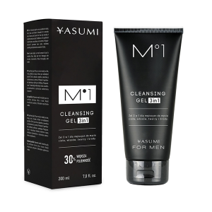 Многофункциональный очищающий гель для мужчин, 200 мл Yasumi M1
