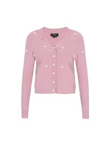 Usha BLACK LABEL Женский кардиган темно-розового цвета