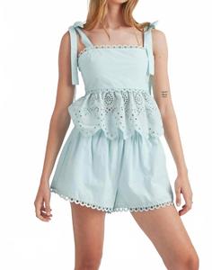 Шорты Ira в цвете аква MABLE, Aqua