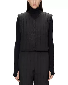 Короткий жилет-подкладка Banja Rains, черный