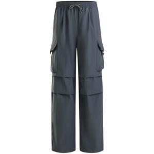 Брюки мужские дышащие влаговпитывающие с защитой от солнца для хайкинга и альпинизма карго CAMEL, tranquil серый