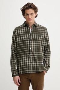 Хлопковая рубашка Marc O'Polo, зеленый