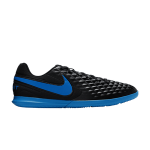 Бутсы Nike Tiempo LegendX 8 Club IC 'Black Blue Hero', черный