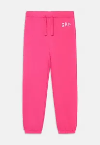 Спортивные брюки babygap с логотипом, свободного кроя, на резинке. Gap, Raspberry Sorbet