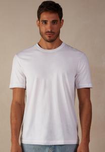 Футболка базовая REGULAR FIT AUS EXTRAFEINER Intimissimi, цвет weiß white