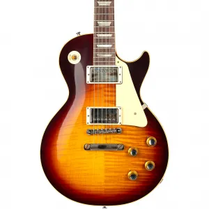 Электрогитара Gibson Custom M2M 1960 Les Paul Standard Reissue VOS (ручной отбор верхней деки) в цвете Bourbon Burst