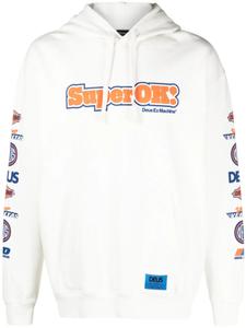 Худи Circuit из переработанного хлопка Deus Ex Machina, белый