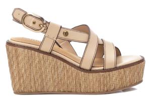 Босоножки на танкетке 161546 Carmela, бежевый