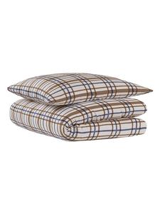 Uncover by Schiesser Комплект постельного белья из атласа "Maxim" в серо-голубом цвете