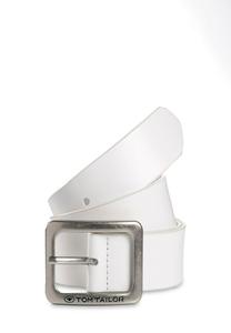 Ремень TOM TAILOR EVE, White Uni/White
