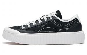 Кеды, скейтборд обувь женская низкая черный/белый 361°