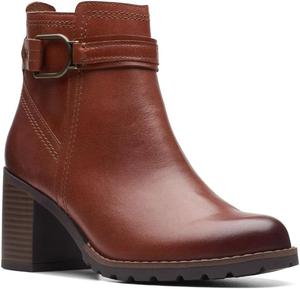Женские сандалии Clarks Leda Strap, Mahogany