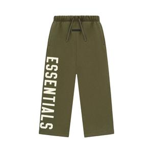 Спортивные брюки Fear of God Essentials Kids Fleece Relaxed Sweatpant Military, зеленый