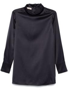 Атласная рубашка Gentry Portofino, синий