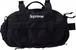 Сумка Supreme Waist Bag Black, черный