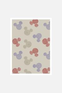 Постер H&M Disney - Green Mickey Pattern, 50x70 см