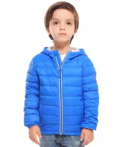 Мальчиковая ультралегкая пуховая куртка с функцией компактной упаковки Rokka&Rolla, синий