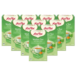 10xYOGI TEA Белый чай Алоэ Вера | 10 х 30,6 г