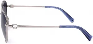 Новые женские солнцезащитные очки Swarovski SK0330 16X 57, Silver