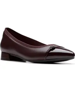 Женские балетки Natalyn Dusk с острым носком Clarks, красный