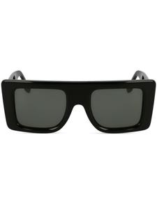 Солнцезащитные очки в квадратной оправе с логотипом Victoria Beckham Eyewear, черный