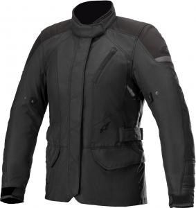 Женская мотоциклетная текстильная куртка Alpinestars Stella Gravity Drystar, черный/черный