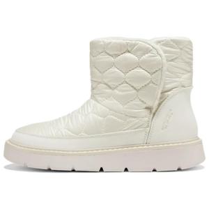 Женские зимние ботинки Skechers Modern Comfort текстильные стеганые, слоновая кость