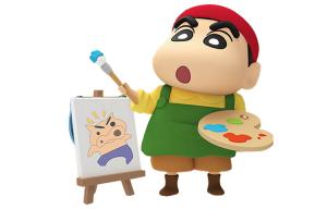 Шарик-сюрприз с персонажами Crayon Shin Chan Professional Collection, одиночный/полный набор 8 шт 52TOYS
