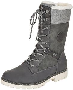 Ботинки на шнуровке REMONTE Lace-Up Boots, цвет grey/light grey/mottled grey
