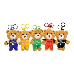 Медведь Джерси, плюшевый кулон баскетбольная кукла медведь обнимашка звезда джерси высота 13см X3COMMUNE, мультиколор