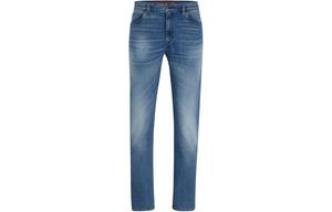 Прямые джинсы HUGO BOSS, синие