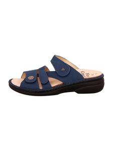 Finn Comfort Удобные мюли синего цвета