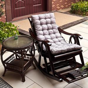 Yu Senyi Кресло-качалка из ротанга с двойной подушкой, цвет coffee