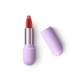 Интенсивная помада с сатиновым финишем 06 red obsession, 3,5 г Kiko Milano Dreamphoria shapechanger satin lipstick, цвет 06 red obsession