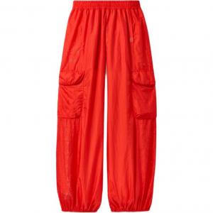 UGG Повседневные брюки женские Lobster Red с умеренными манжетами