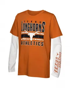 Платье Preschool Texas Longhorns In the Mix T-Shirt Combo Set Outerstuff